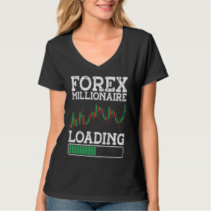 T-shirt Millionnaire Forex Chargement BACKPRINT Forex