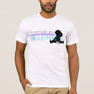 T-shirt millionnaire prématuré d'IE