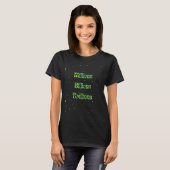 T-shirt Millions de milliards de milliards d'argent (Devant entier)