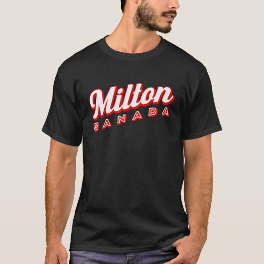 T-shirt Milton Canada (Devant)