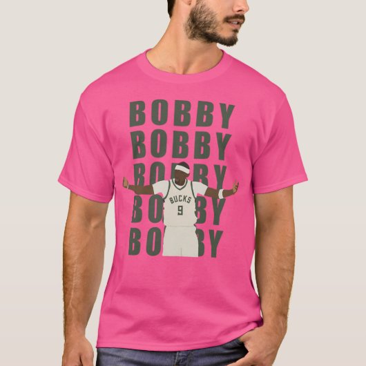 T-shirt Milwaukee Bucks Bobby Portis Bobby Chant (Devant)
