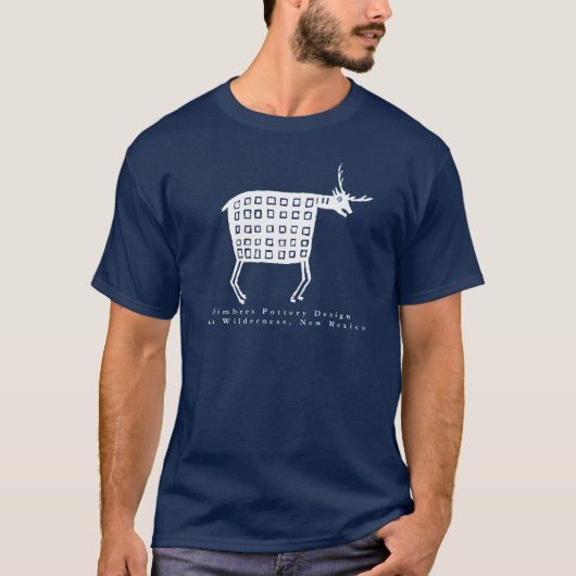 T-shirt Mimbres Poterie Design (Devant)