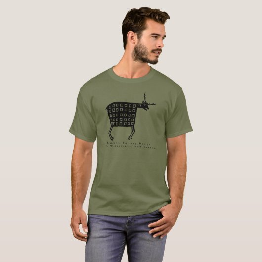 T-shirt Mimbres Poterie Design (Devant entier)