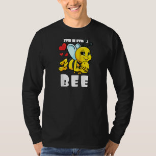 T-shirt Mimi Bee Lover Matching Family Outfit Baby Announc