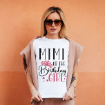T-shirt Mimi de la famille de jumelage personnalisée fille<br><div class="desc">Mimi de la fille d'anniversaire personnalisées famille chemises assorties personnalisées d'anniversaire mailts de corps d'anniversaire sont parfaits pour toute soirée spéciale de votre petite fille anniversaire! Nos chemises personnalisées pour les équipes d'anniversaire, adaptées aux familles, sont parfaites pour tout événement d'anniversaire. Non seulement ils seront un excellent début de conversation,...</div>