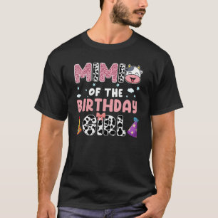 T-shirt Mimi De L'Anniversaire Fille Agricole Barnyard Bir