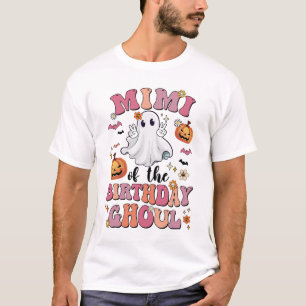 T-shirt Mimi De L'Anniversaire Ghoul Halloween Anniversair