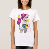 T-shirt MIMI - haha (Devant)