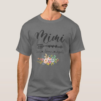 T-shirt Mimi Live Love Spoil Flower Funny 2022 Mimi