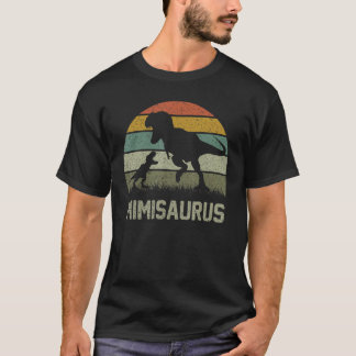 T-shirt Mimi Saurus Rex Dinosaure Mimisaurus Famille Match