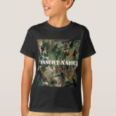 T-shirt Mimicking Nature : La science du camouflage (Devant)