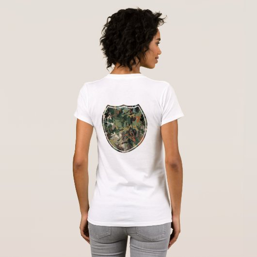 T-shirt Mimicking Nature : La science du camouflage (Dos entier)