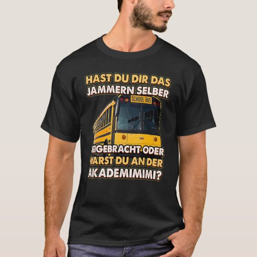 T-shirt Mimimi Akademimimi Nörgler Jammer (Devant)