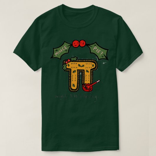 T-shirt Mince de Noël (Design devant)
