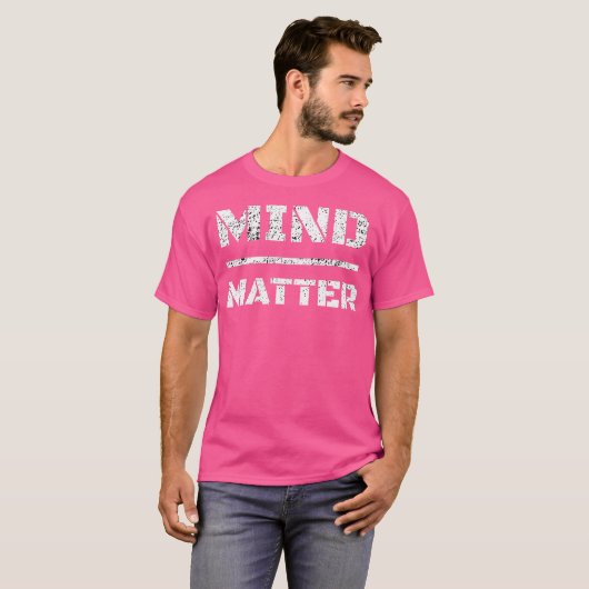 T-shirt Mind Over Matter Army Bootcamp For Basic Training (Devant entier)