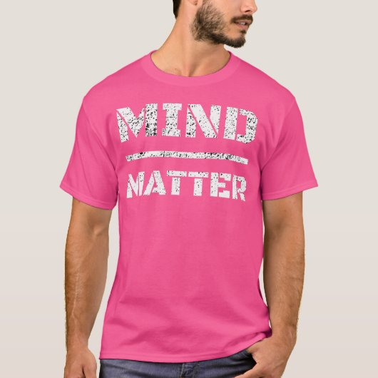 T-shirt Mind Over Matter Army Bootcamp For Basic Training (Devant)
