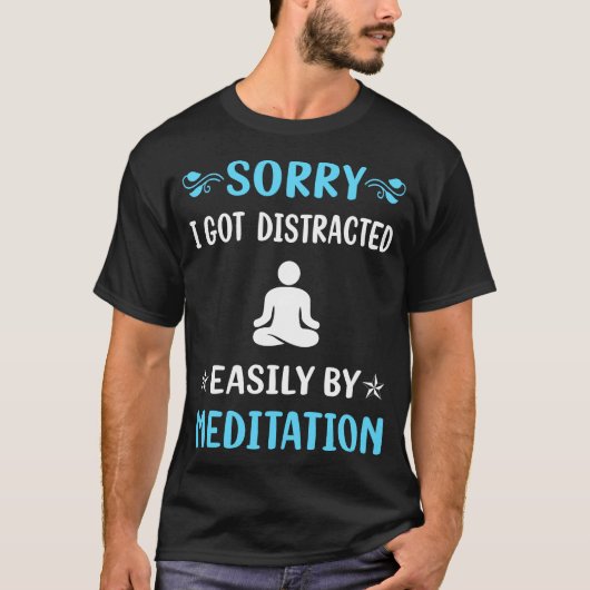 T-shirt Mindfulness Distractedante (Devant)