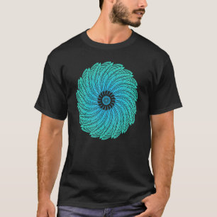 T-shirt Mindfulness Mandala Nature Music Festival Et Sere