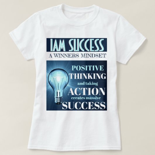 T-SHIRT MINDSET GAGNANTS (Design devant)