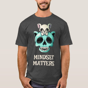 T-shirt Mindset Matters Cat Mouse Motivation