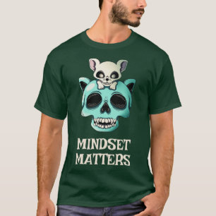 T-shirt Mindset Matters Cat Mouse Motivation
