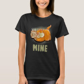 T-shirt Mine Café Mug Barista Cappuccino Cats Kitten Ca (Devant)