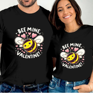 T-shirt Mine d'abeilles Valentine Sweet Honeybee Love