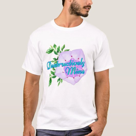 T-shirt Mine de manière destructive (Devant)
