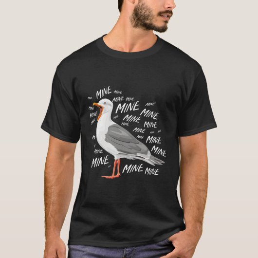 T-shirt Mine de Seagull (Devant)