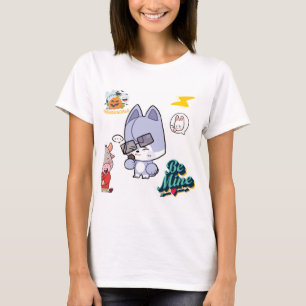 T-shirt Mine de squash