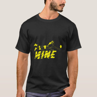 T-shirt Mine Jote Volleyball Dive Girl V-Ball Player Cadea