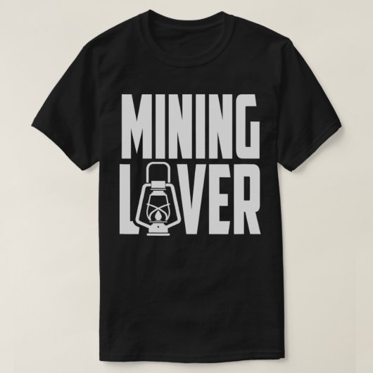 T-shirt Mine Lover Mineur Pitman (Design devant)