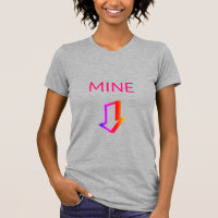Mine rose de la main flèche pro choix drôle