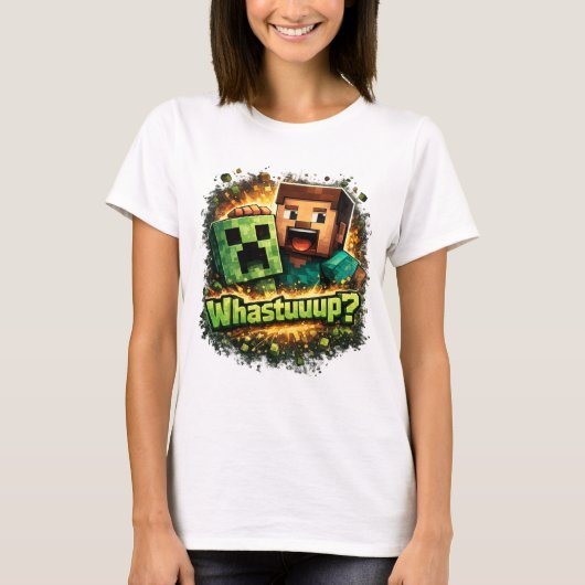 T-shirt Minecraft (Devant)