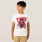 T-shirt Minecraft Aphmau, Anniversaire BFF, BF, Cool Boy A (Devant entier)