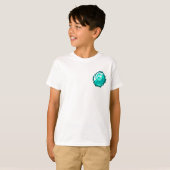 T-Shirt Minecraft Chasseur de Diamants (Devant entier)