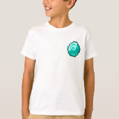 T-Shirt Minecraft Chasseur de Diamants (Devant)