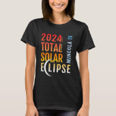 T-shirt Mineola Texas TX Total Solar Eclipse 2024 5 (Devant)
