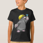 T-shirt Miner Mole Jewer Mining (Devant)