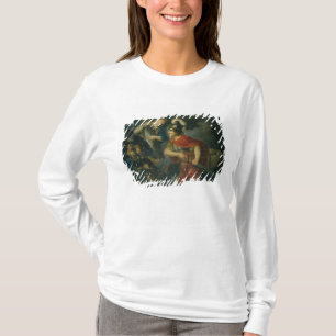 T-shirt Minerva lui montrant l'envie dans le bouclier poli