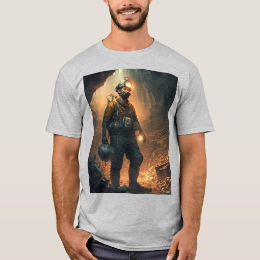 T-shirt Mines dangereuses (Devant)
