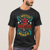 T-shirt Mineur de crypto-monnaie en attente d'une explorat (Devant)