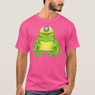 T-shirt Mineur d'exploitation de grenouille