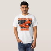 T-shirt mineuse continue (Devant entier)