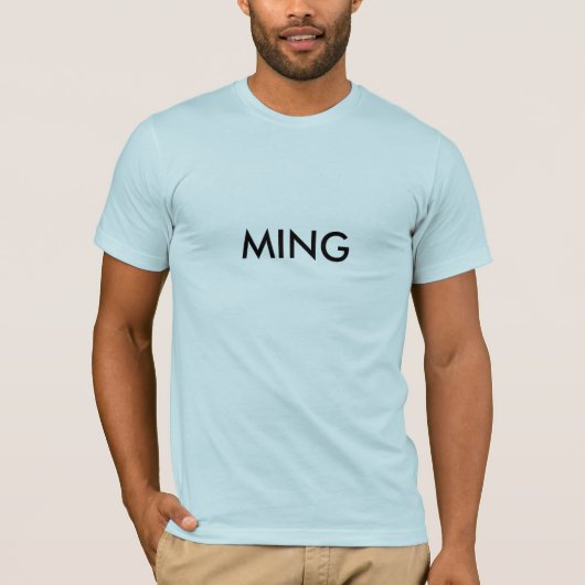 T-SHIRT MING (Devant)