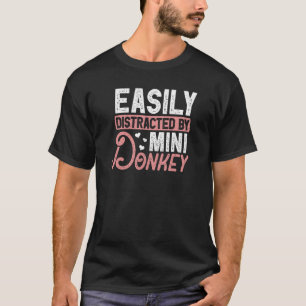 T-shirt Mini âne Facilement Distrait Miniature ânes Lo