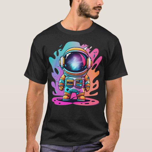 T-shirt Mini astronaute (Devant)