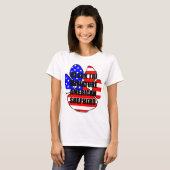 T-shirt mini aussie fag pag noir tri (Devant entier)