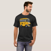 T-shirt Mini bus caricature (Devant entier)