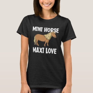 T-shirt Mini Cheval Maxi Love Miniature Cheval